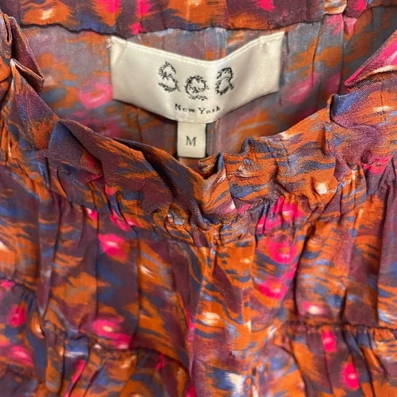 Sea Women's Vibrant Ruffled Blouse
